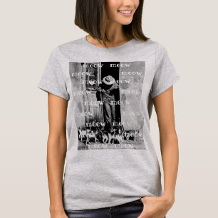 Camiseta Meow Meow Cat T Shirt
