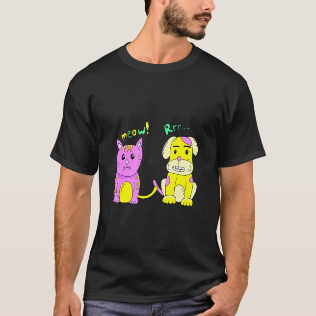 Camiseta Meow Rrr (Frente)