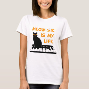Camiseta Meow-SIC é minha vida