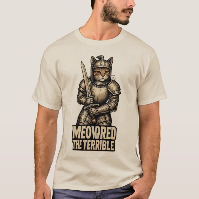 CAMISETA MEOWDRED O TERRÍVEL (Frente)