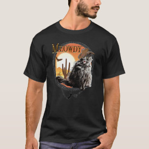 Camiseta Meowdy Mashup Cat Meme