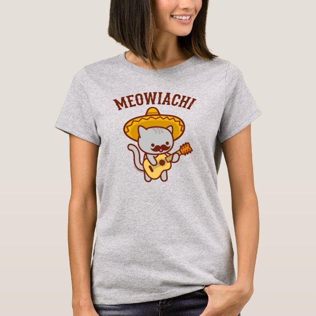 Camiseta MeOWIACHI Cat T-Shirt (Frente)