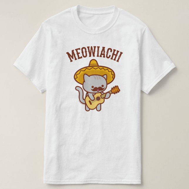 Camiseta MEOWIACHI - T-Shirt (Frente do Design)