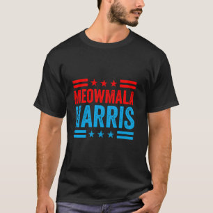 Camiseta Meowmala Harris 2024 Cat Lady Kamala Política T S
