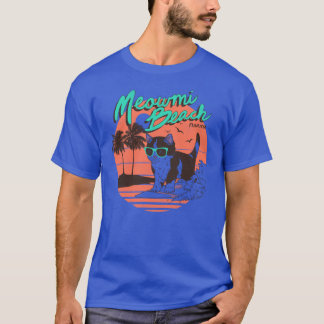 Camiseta Meowmi Beach girl vintage friend