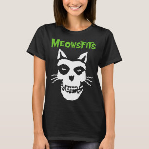 Camiseta Meowsfits Gatos Gatinhos Meow Paródia Divertida Ba
