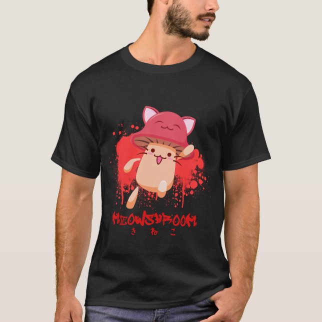 Camiseta Meowshroom (Frente)