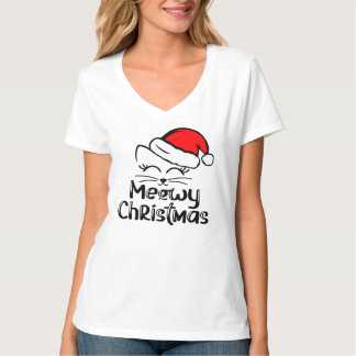 Camiseta Meowy Christmas