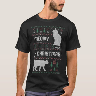 Camiseta Meowy Christmas