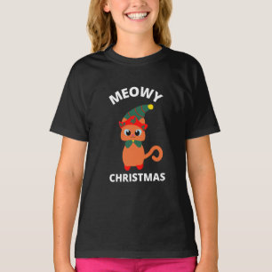 Camiseta Meowy Christmas