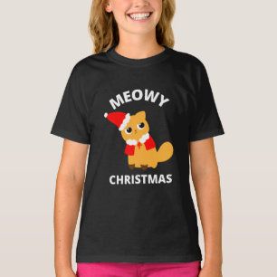 Camiseta Meowy Christmas