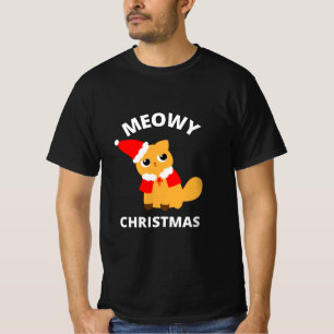 Camiseta Meowy Christmas