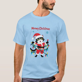 Camiseta Meowy Christmas
