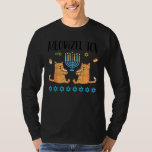 Camiseta Meowzel Tov Menorah Cat Hanukkah Chanukah judeu F<br><div class="desc">Meowzel Tov Menorah Cat Hanukkah Chanukah Depoimento Judeu Engraçado</div>