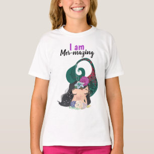 Camiseta Mer Impressionante de Meninas TALVEZ® T-