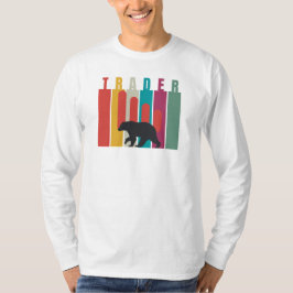 Camiseta Mercado baixista | Trader | Design simples