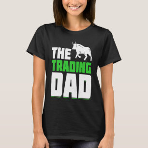Camiseta Mercado de ações Capitais Dia Transações Comerciai