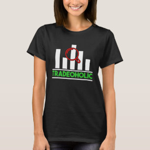 Camiseta Mercado de ações Capitais Dia Transações Comerciai
