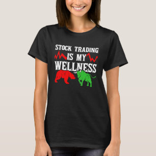 Camiseta Mercado de ações Capitais Dia Transações Comerciai