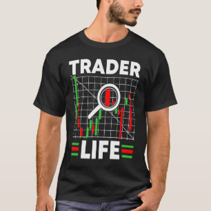 Camiseta Mercado de ações Capitais Dia Transações Comerciai