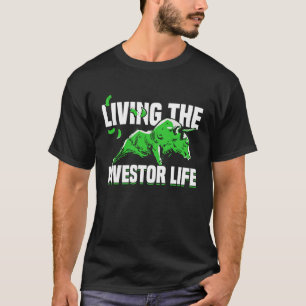 Camiseta Mercado de ações Capitais Dia Transações Comerciai