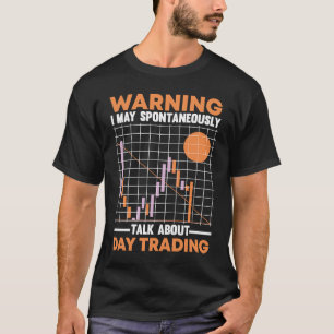 Camiseta Mercado de ações Capitais Dia Transações Comerciai