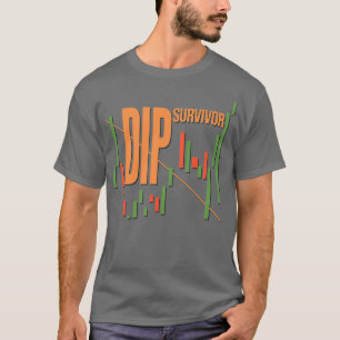 Camiseta Mercado de ações da Dip Survivent Funny Day Trader