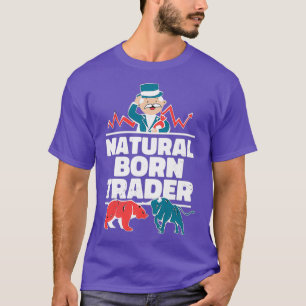 Camiseta Mercado de ações de Comprares de negociação de Nas