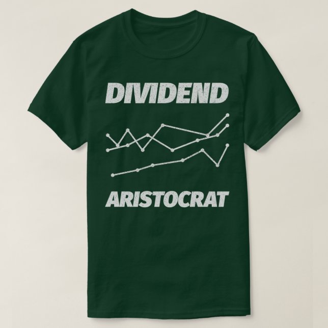 CAMISETA MERCADO DE AÇÕES DIVIDEND ARISTOCRAT (Frente do Design)