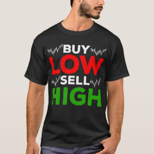 Camiseta Mercado de ações Forex Trader Comprar Venda Elevad