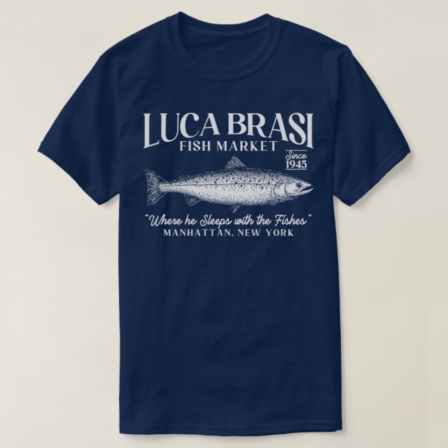 Camiseta mercado de peixes luca brasi Mug 1 (Frente do Design)