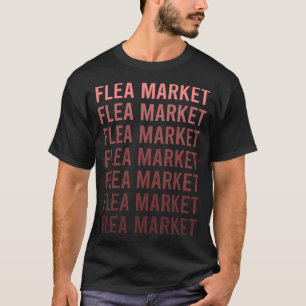 Camiseta Mercado de Pulgas Red Text