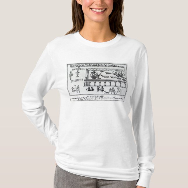 Camiseta Mercado do Billingsgate (Frente)