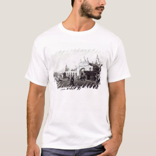 Camiseta Mercado, gravado por Daniel Havell 1820