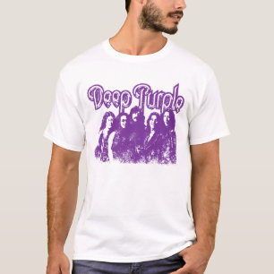 CAMISETA MERCADORIA DA BANDA DEEP PURPLE RETRATO
