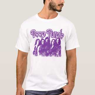 CAMISETA MERCADORIA DA BANDA DEEP PURPLE RETRATO