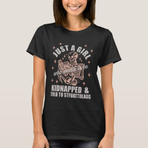 Camiseta Mercadoria de Amante de Livro de Romance Sombrio S