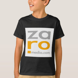 Camiseta Mercadoria do logotipo de ZARO no branco