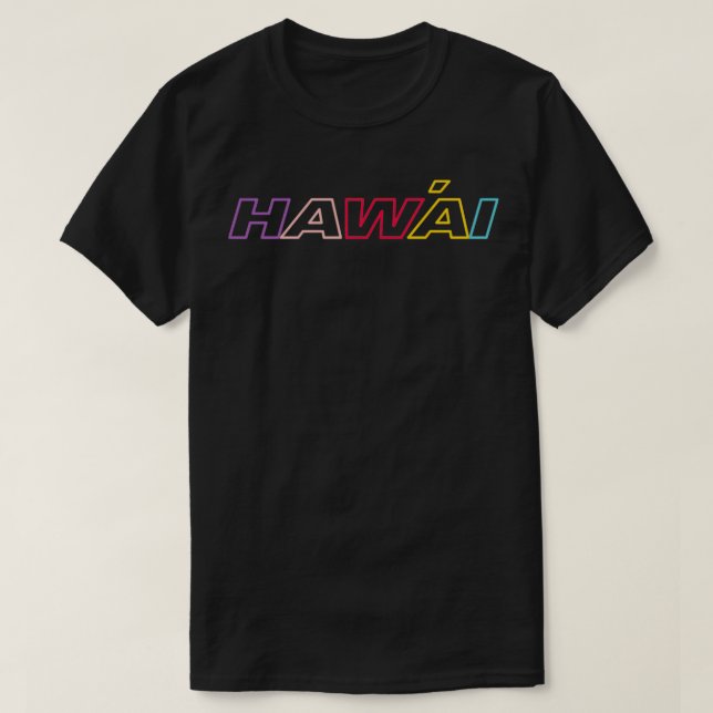 Camiseta mercadoria HAWAI Maluma (Frente do Design)