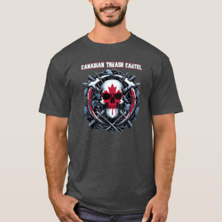 Camiseta Mercadorias engraçadas da banda Canadianhrash Cart