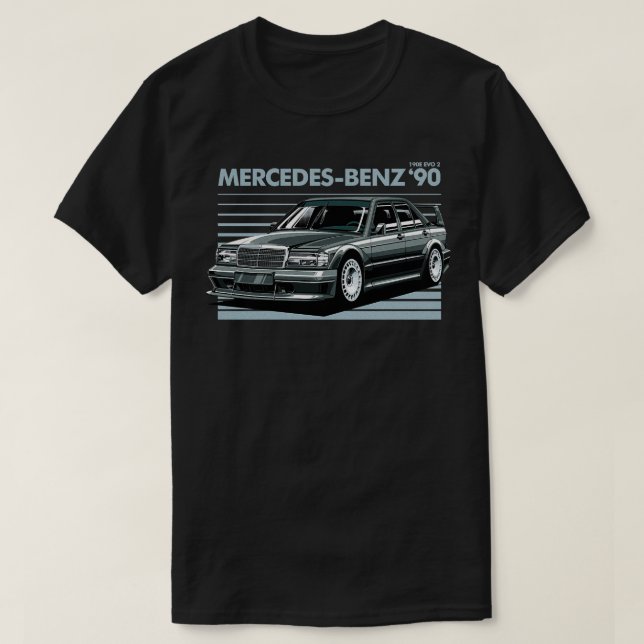 CAMISETA MERCEDES 190E (Frente do Design)