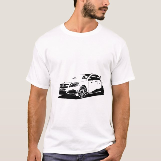 Camiseta Mercedes AMG A45 (Frente)