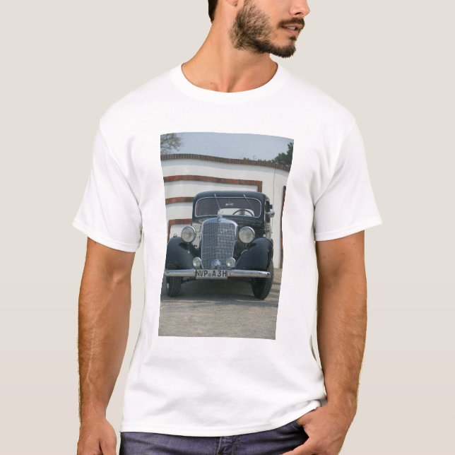 Camiseta Mercedes antiga (Frente)