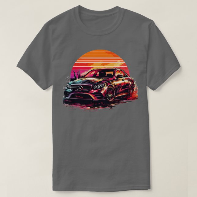 Camiseta Mercedes Benz E Classe (Frente do Design)