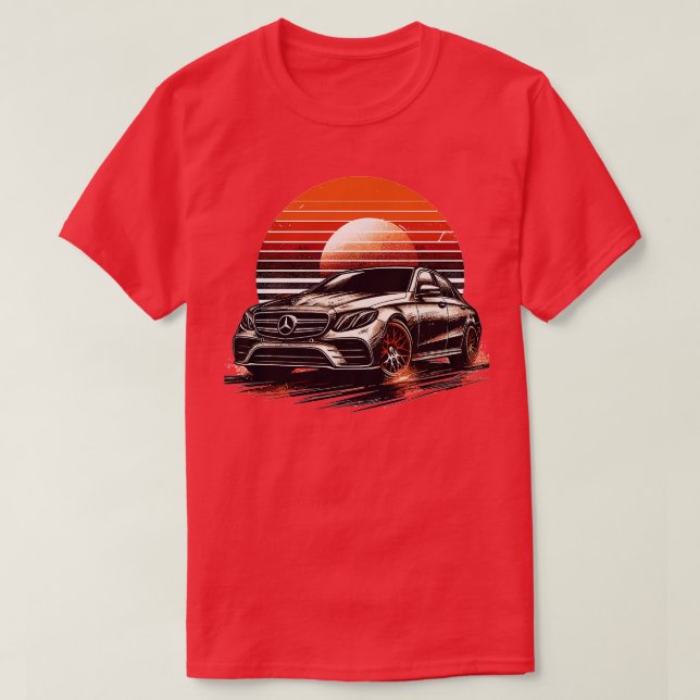 Camiseta Mercedes Benz EClass (Frente do Design)