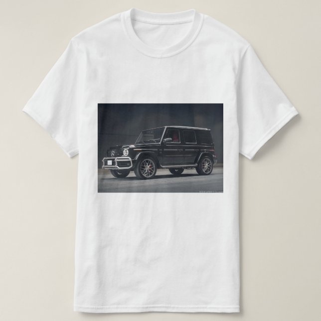 Camiseta Mercedes Benz Gwagon imprimiu T-Shirt (Frente do Design)