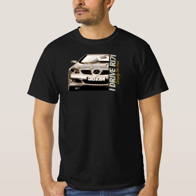 Camiseta Mercedes Benz - I Drive R171. Simply the best (Frente)