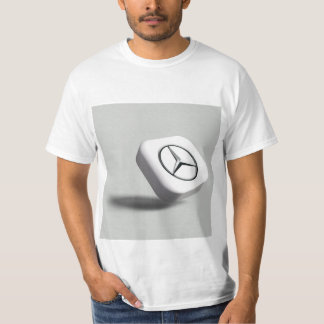 Camiseta Mercedes Benz logótipo T-shirt para homens