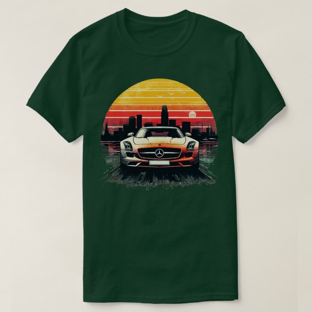 Camiseta Mercedes Benz SLS AMG (Frente do Design)