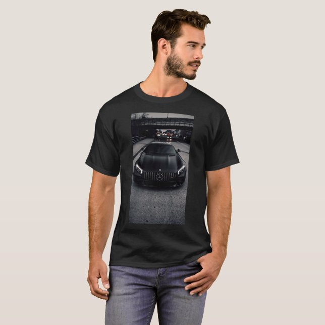 Camiseta Mercedes car T-Shirt (Frente Completa)